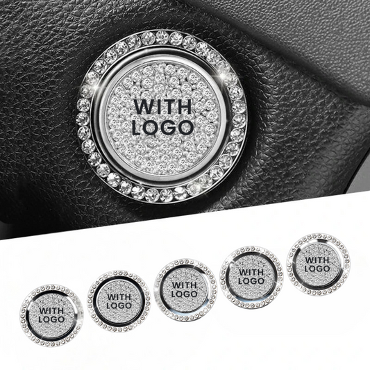 Crystal Car Start Button Ring – Pack of 3