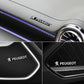Pack of 4 Automotive Decorative Sticker 3D – image 2