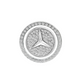 Pack of 3 Crystal Car Start Button Ring, image 6