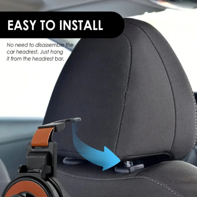 Pack of 2 Backseat Storage Hook for Cars – image 7