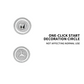 Pack of 3 Crystal Car Start Button Ring, image 8