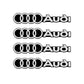 Pack of 4 Automotive Decorative Sticker 3D – image 10