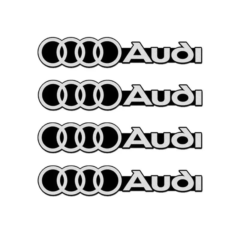 Pack of 4 Automotive Decorative Sticker 3D – image 10