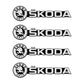 Pack of 4 Automotive Decorative Sticker 3D – image 11