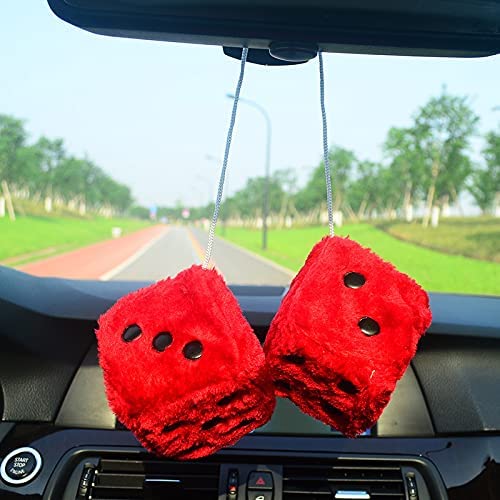 Hanging Fuzzy Dice