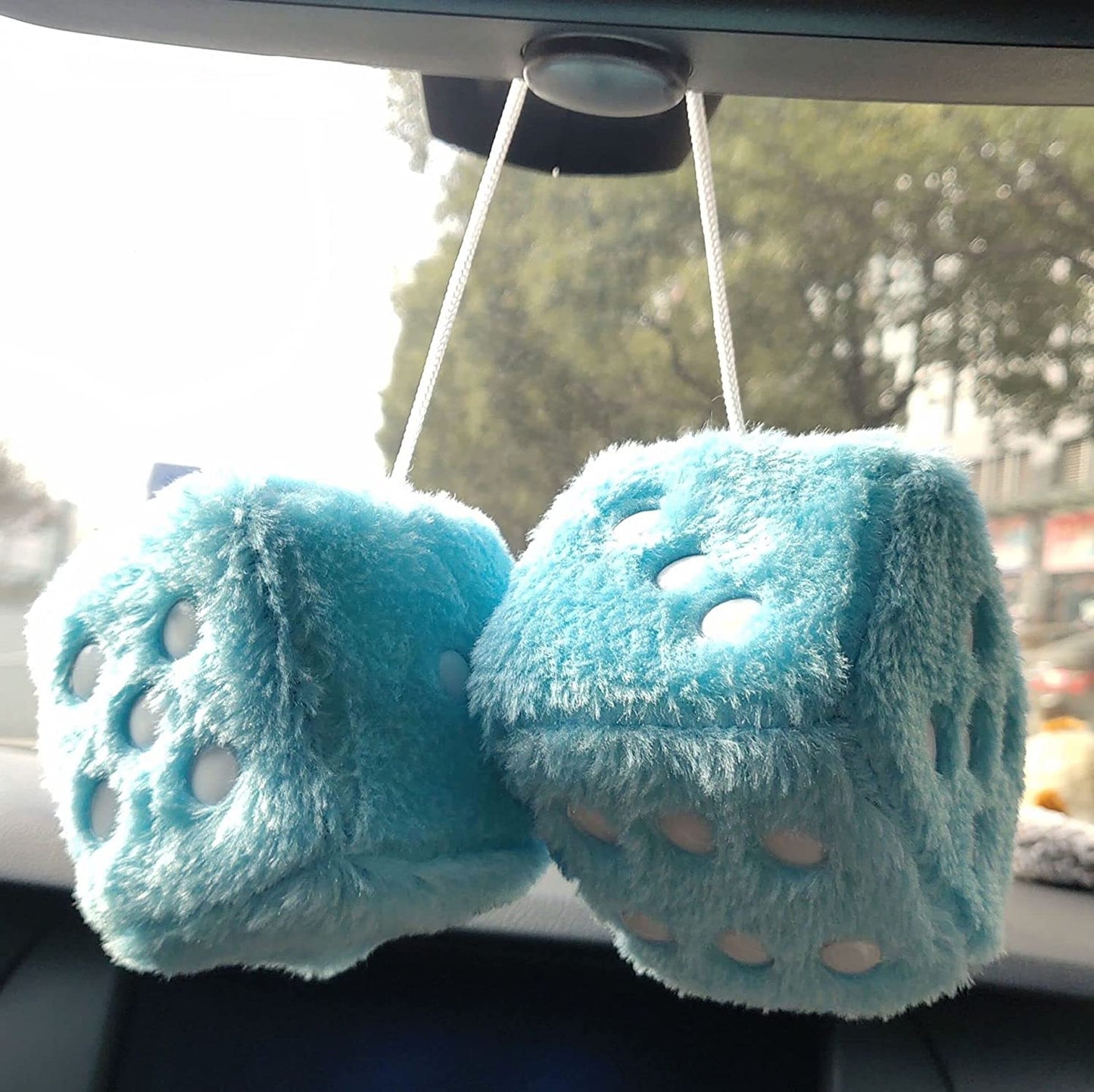 Hanging Fuzzy Dice