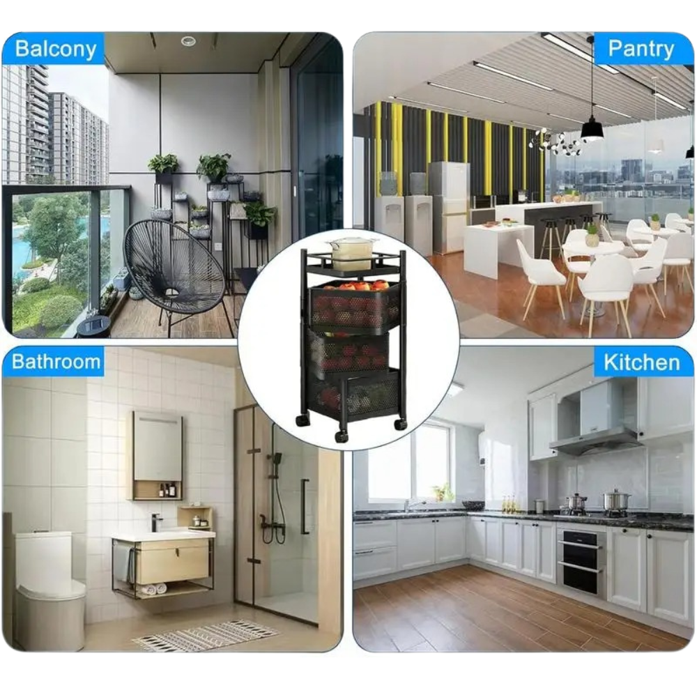 Rotating Storage Trolley