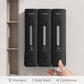 Triple Wall Mounted Shower Dispenser