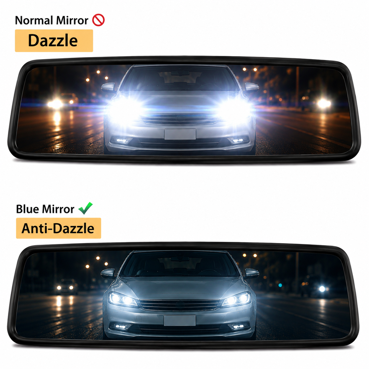 Universal Panoramic Rear View Mirror