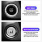 Pack of 3 Crystal Car Start Button Ring
