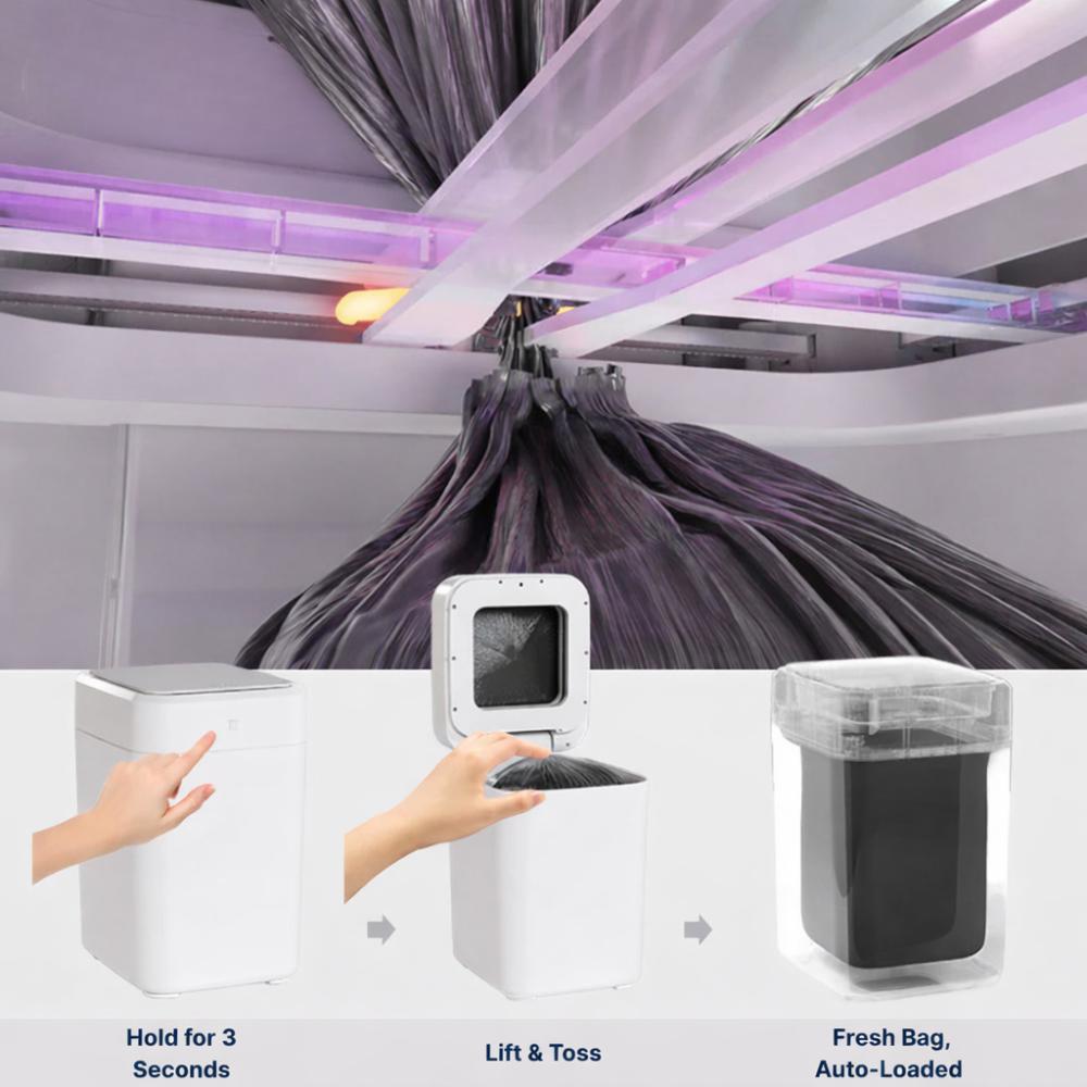 Automatic Smart Trash Can 17L