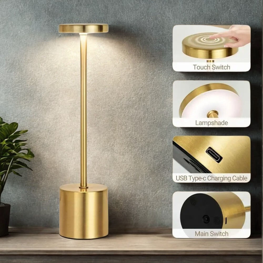 Cordless Touch LED Lamp