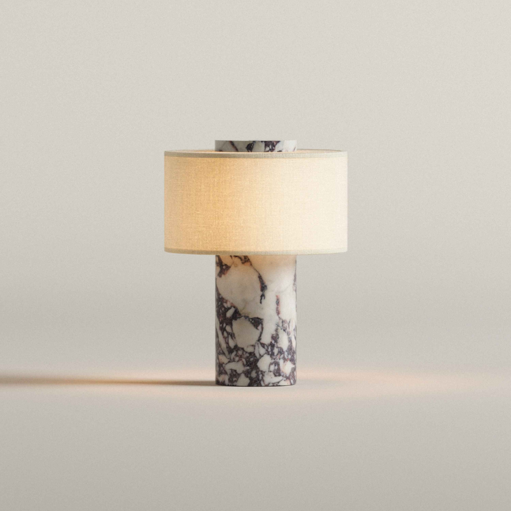 Luxe Marble Touch Table Lamp