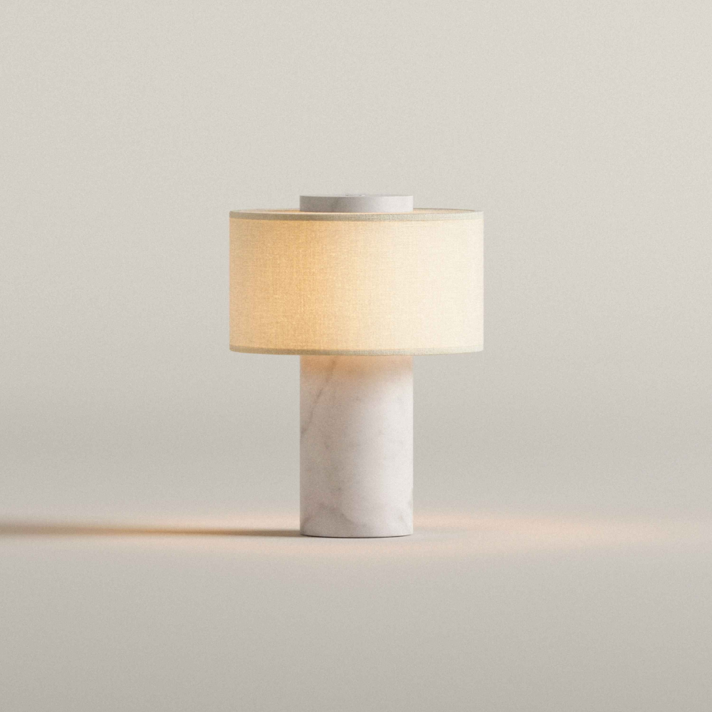 Luxe Marble Touch Table Lamp