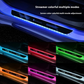 Pack of 2 LED Car Door Sill Plates