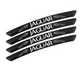 Pack of 4 Alloy Rim Stickers