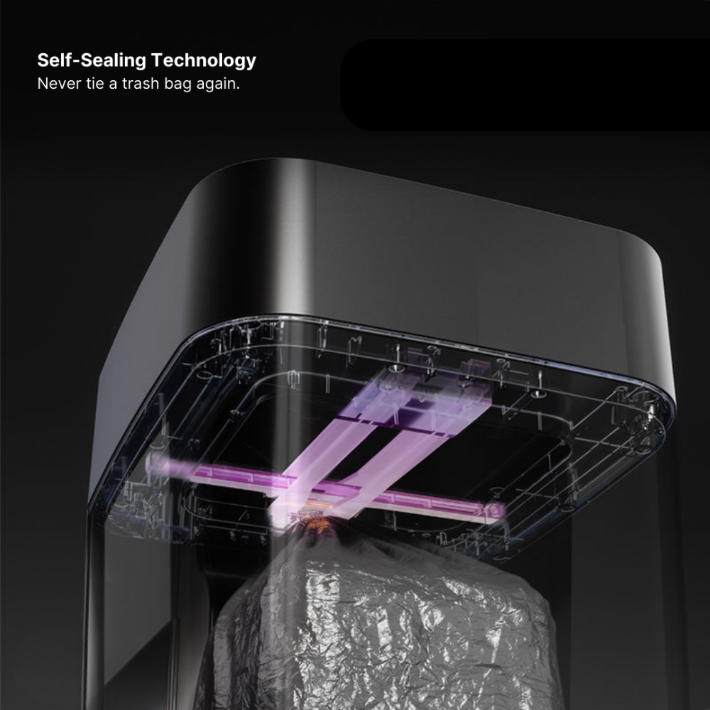 Automatic Smart Trash Can 17L - Black